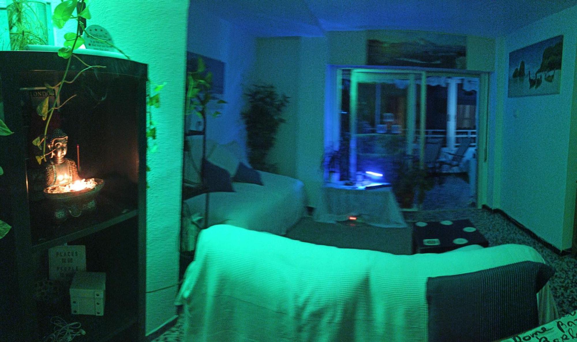 Blue Double Private Room At Front Beach - Habitacion Doble En La Playa Valenza Esterno foto