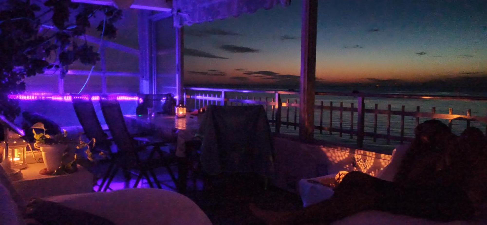 Blue Double Private Room At Front Beach - Habitacion Doble En La Playa Valenza Esterno foto